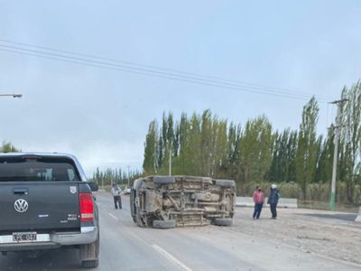 Trágico accidente sobre Ruta 22 en un sector peligroso