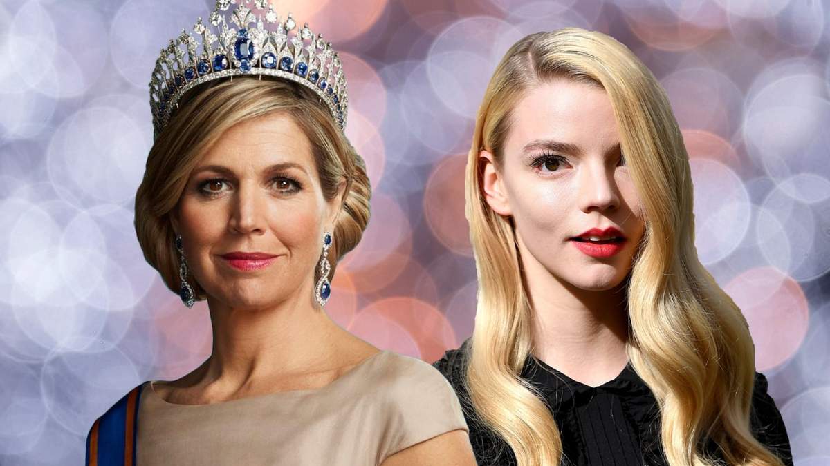 Máxima de Holanda y Anya Taylor Joy de "Gambito de Dama". Fuente: (Minuto Neuquén)