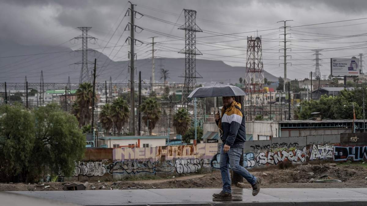 Lluvias intensas en Tijuana provocadas por el frente frío 14 el pasado sábado