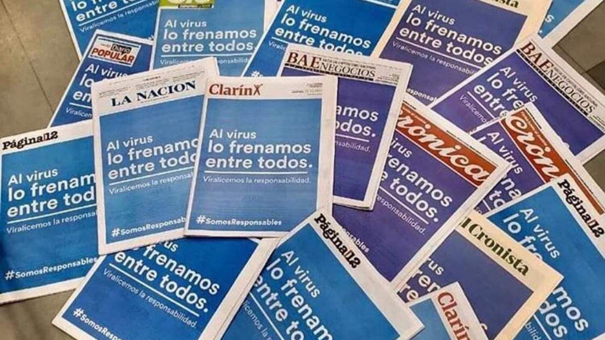 Al virus lo frenamos entre todos. Fuente: (Twitter)