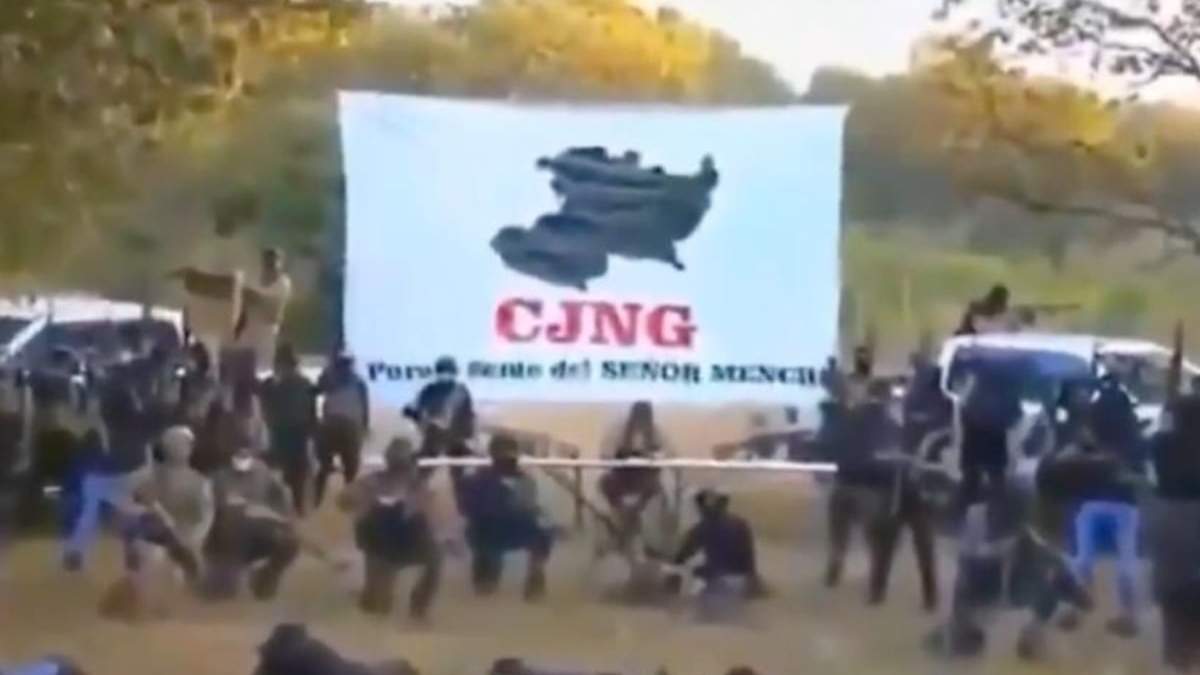 Presuntos miembros del CJNG