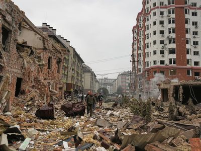 Intenso ataque ruso con drones y misiles sobre Kiev deja 4 muertos y al menos 10 heridos