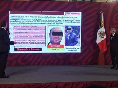 En el informe "Cero Impunidad” destaca Murillo Karam, vinculado a proceso por caso Ayotzinapa