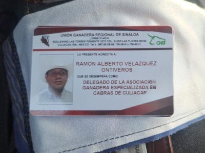 Asesinan a Ramón Velázquez, integrante de la Unión Regional Ganadera de Sinaloa