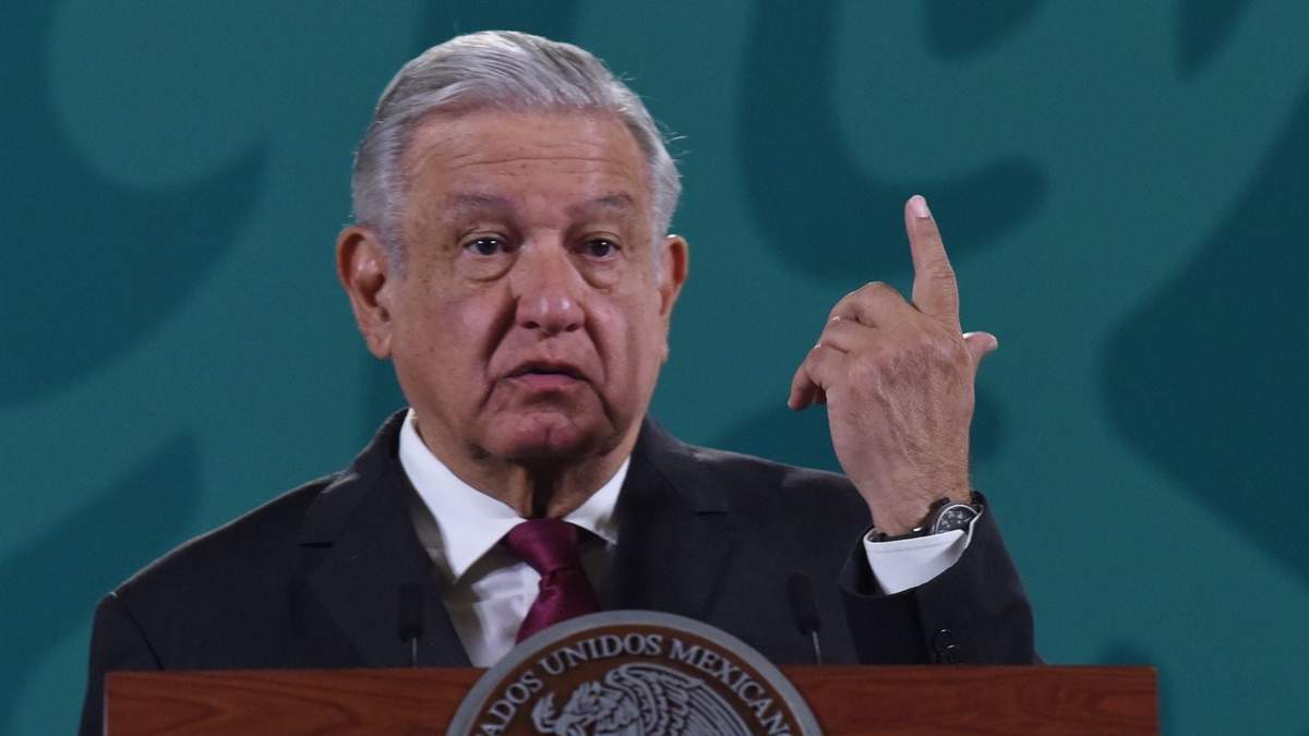 El presidente López Obrador