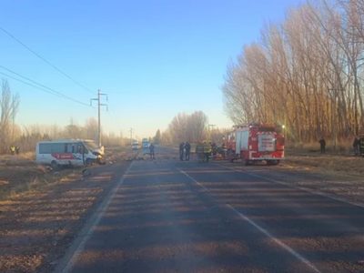 Triple choque en Ruta 7: confirmaron dos fallecidos y siete heridos, entre ellos un bebé