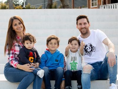 ¡El protagonista! Ciro Messi se puso a entrenar con su papá y revolucionó las redes: "el vídeo más t