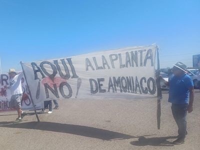 Estalla protesta en el norte de Sinaloa por planta de gas metanol
