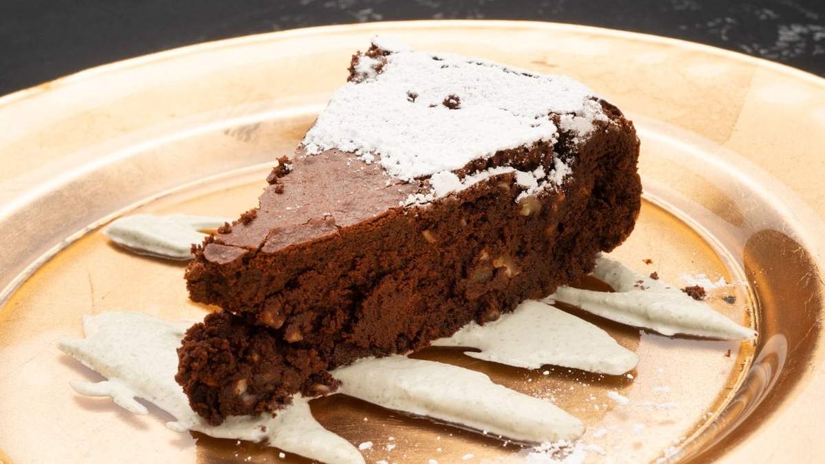 Torta húmeda de chocolate. Fuente: (Instagram)