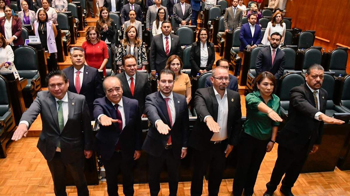 La LXILegislatura del Edomex designó a la Jucopo que se desempeñará hasta el 7 de marzo de 2024