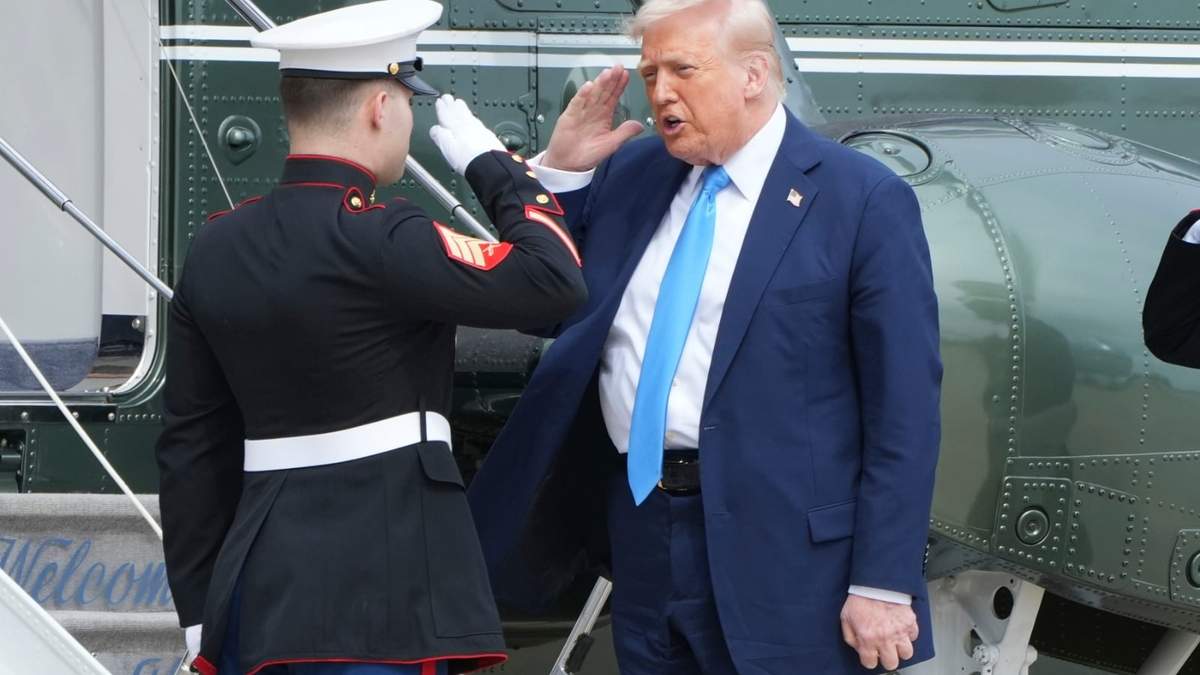 El presidente de Estados Unidos, Donald Trump