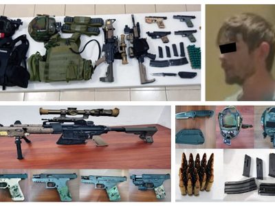 Detienen a estadunidense con armas largas y credencial de la CIA en Edomex