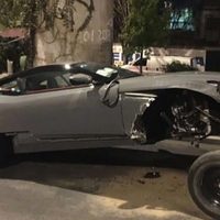 Alcalde de Pilcaya, Guerrero, choca su auto Aston Martin de casi ¡seis millones de pesos!