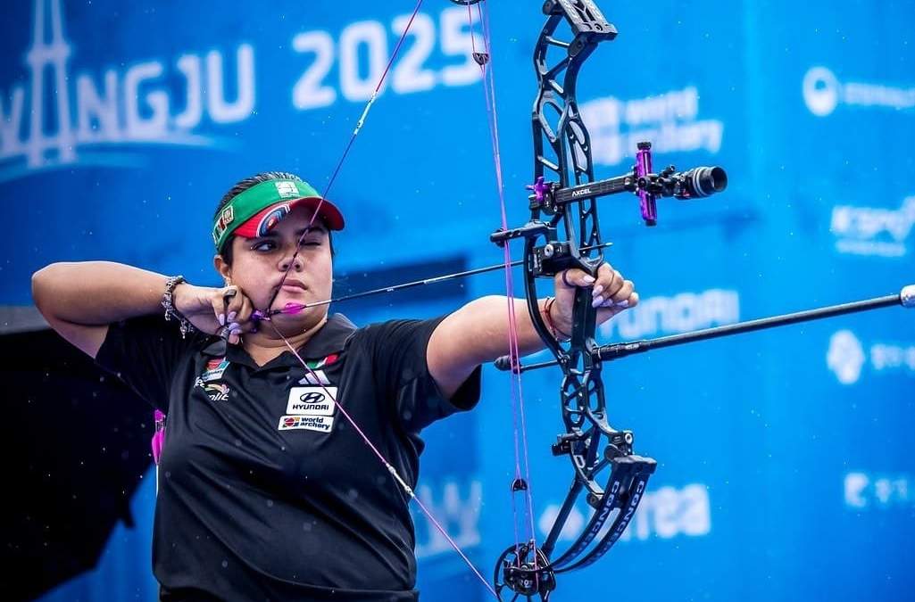 Andrea Becerra gana medalla de oro individual en Mundial de Tiro con Arco