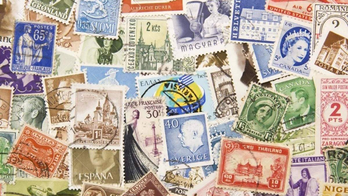 Estampillas postales. Fuente: (Twitter)