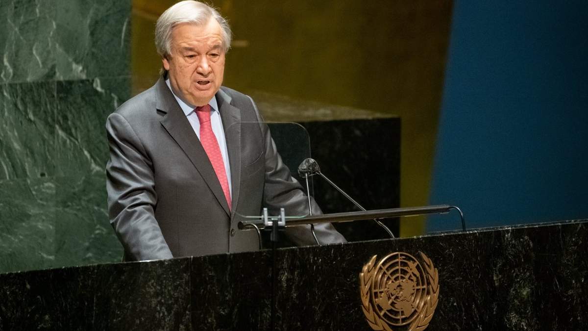 El secretario general de la ONU, António Guterres