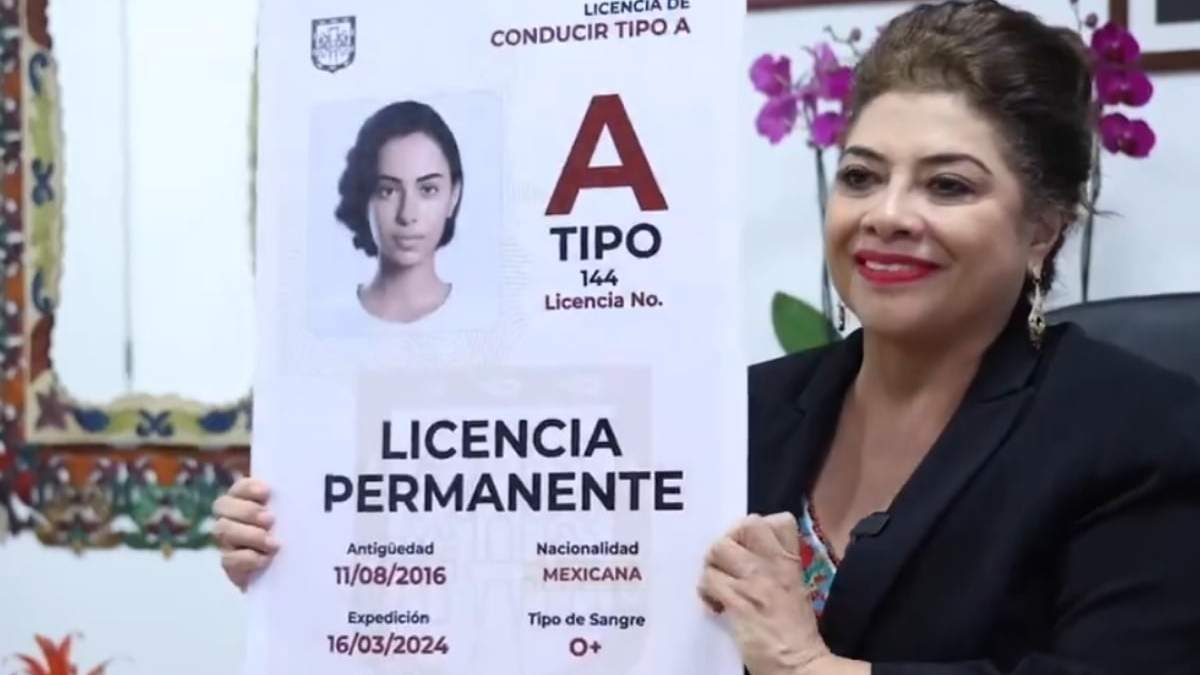 Licencia permanente en la CDMX