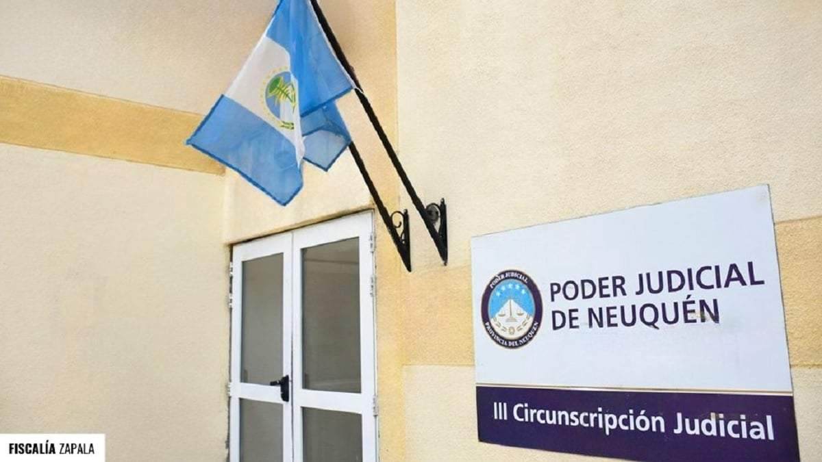 Sede del Poder Judicial de Zapala. Fuente (MPF)