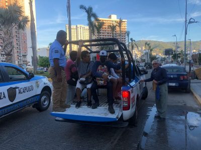 Acapulco, sin transporte público por supuestas amenazas del crimen organizado