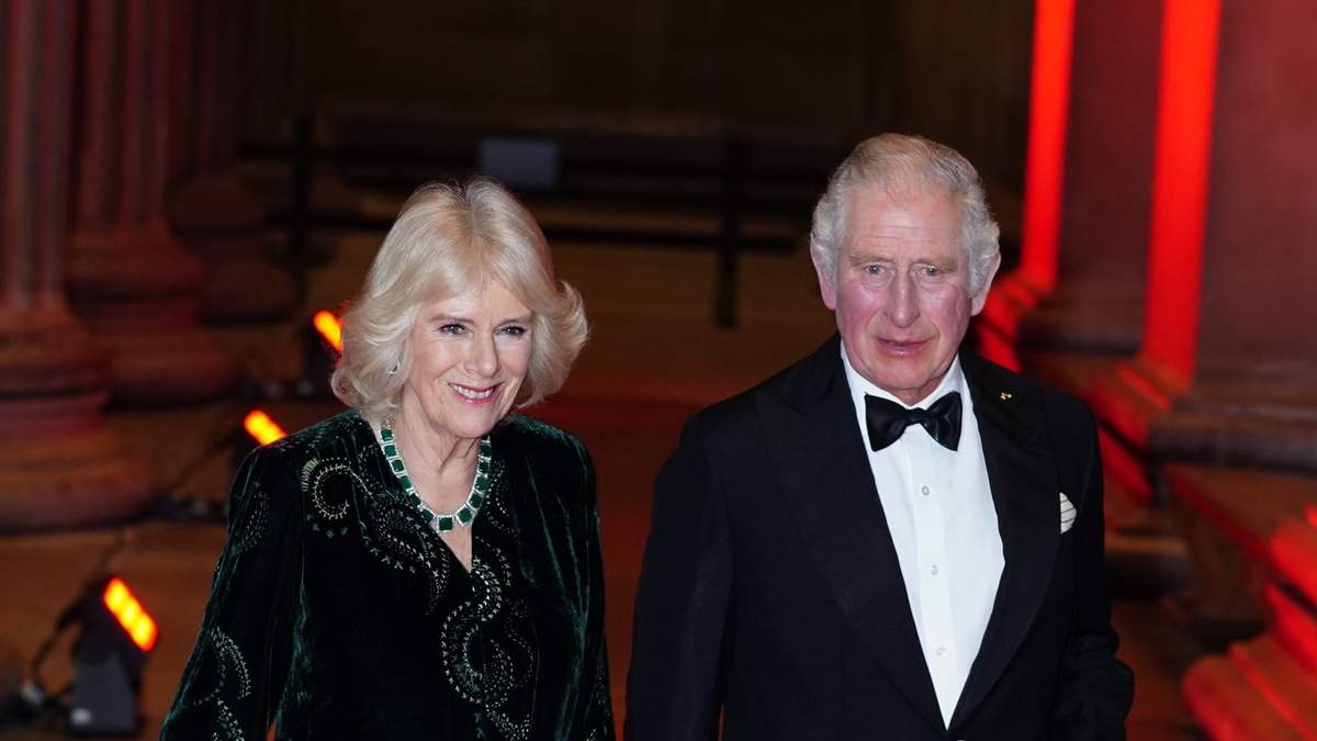 El príncipe Carlos y su esposa Camila de Cornualles