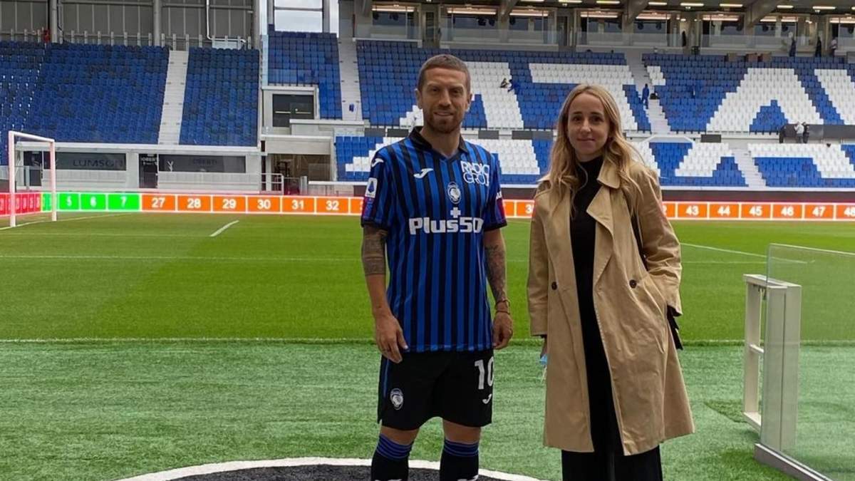 Linda Raff y Alejandro "Papu" Gómez. Fuente: (Instagram)