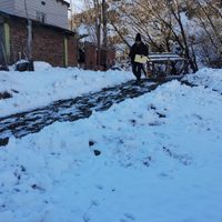 Por el temporal se entregaron 60 mil metros cúbicos de leña y bonos de gas en el interior de la provincia