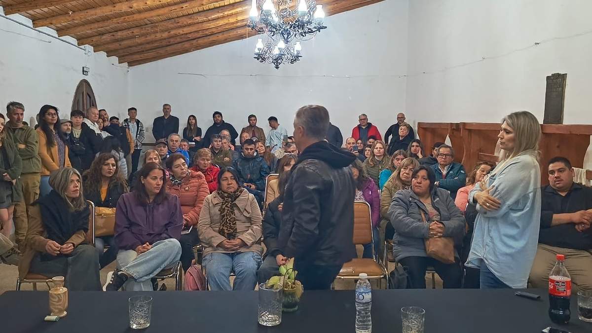La senadora nacional en Zapala. Fuente: (Prensa LLA)