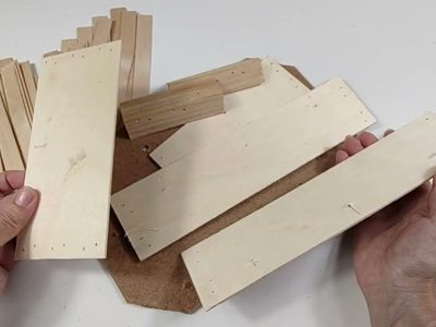 Si tenés pedazos de madera en casa, no los tires: creá este portarretrato tan original y sin gastar de más