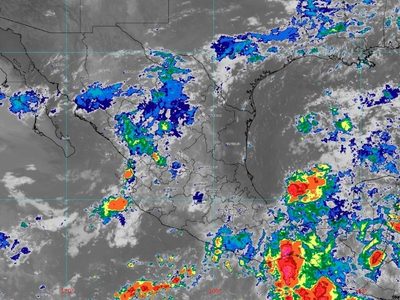 SMN prevé lluvias en todo el territorio, principalmente en el sur y sureste