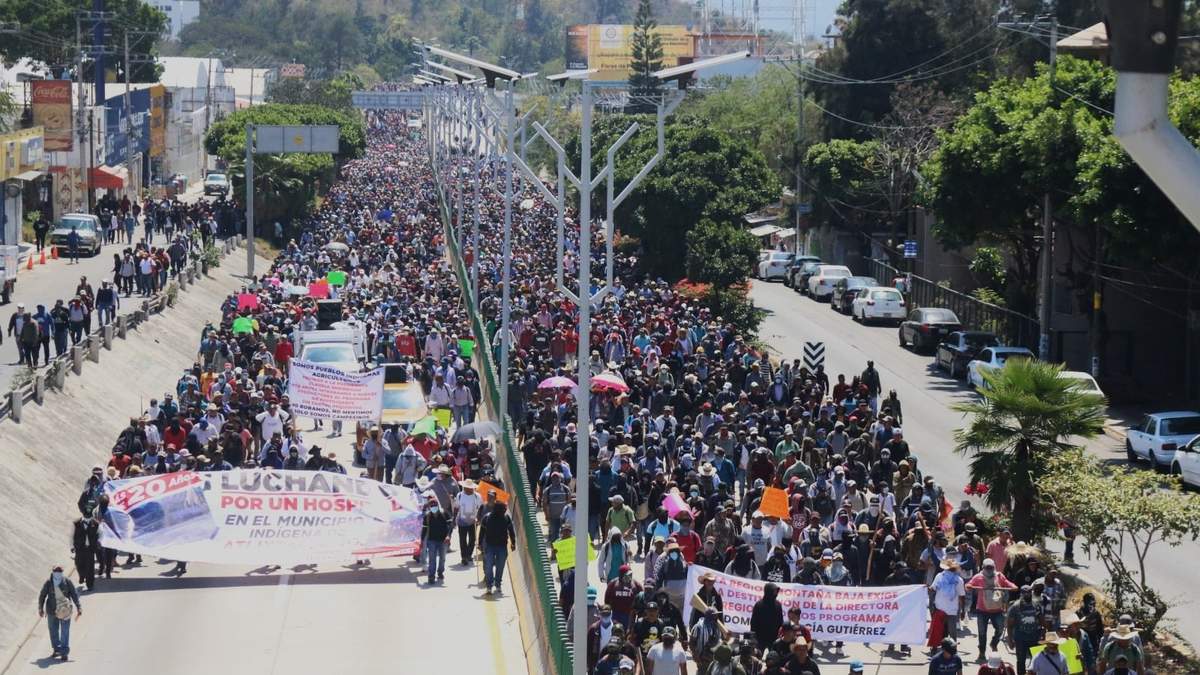 Movilización en Chilpancingo