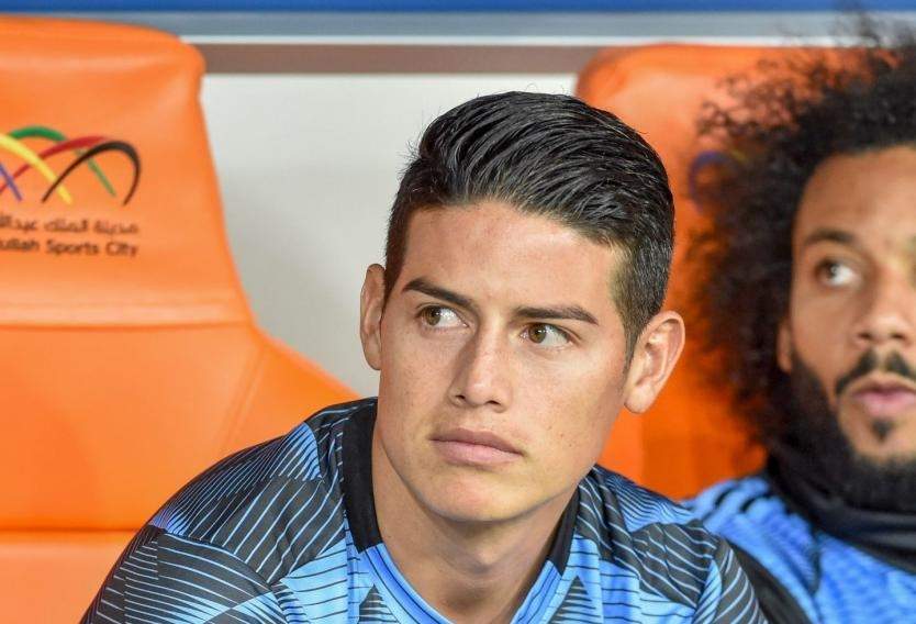 James Rodríguez. Fuente: (Twitter)