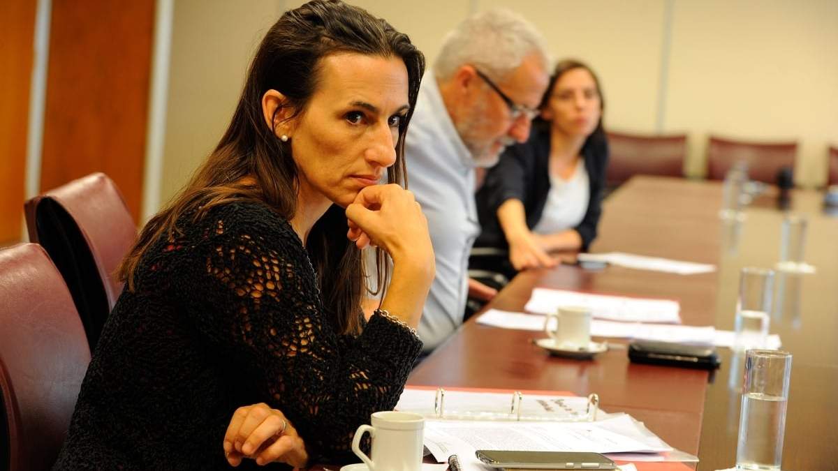 La diputada provincial del Frente de Todos, Soledad Salaburu. Fuente: (Twitter)