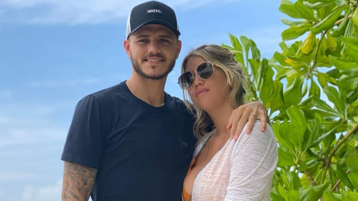 Mauro Icardi. Wanda Nara. Fuente: (Instagram)