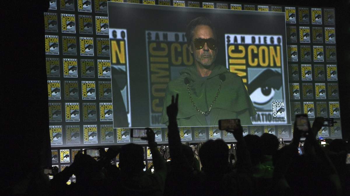 Robert Downey Jr. en la Comic-Con de San Diego