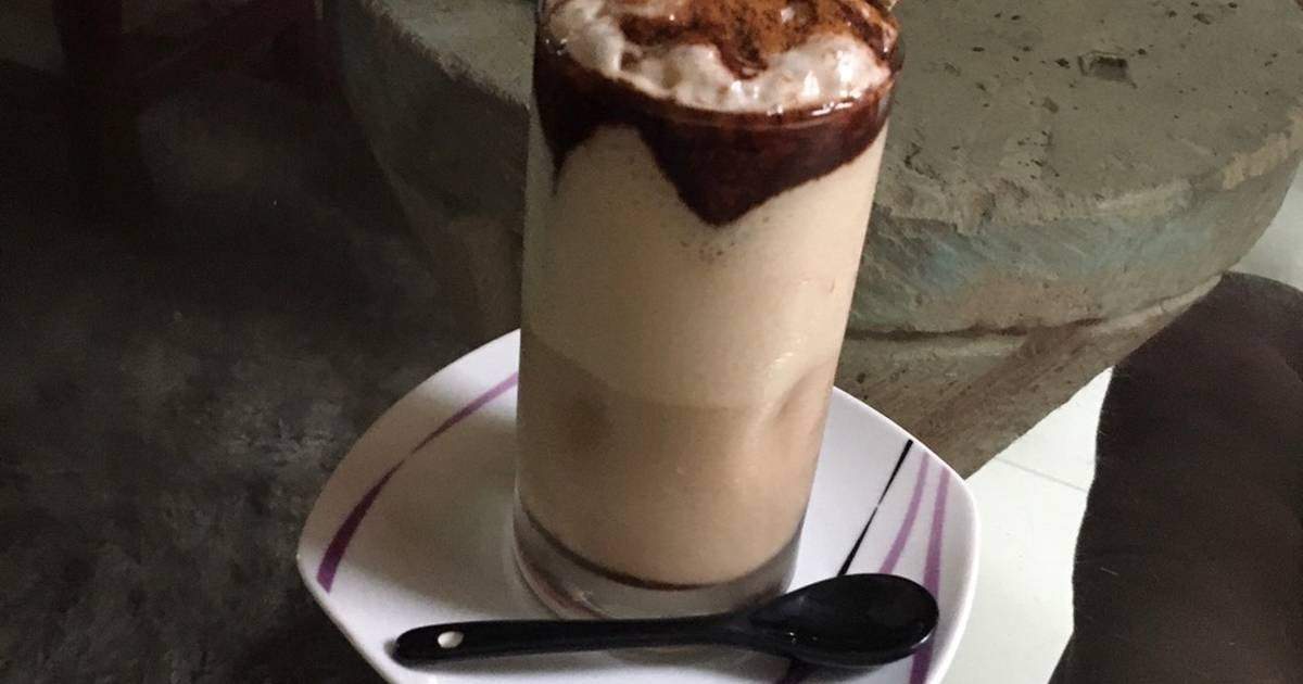Café Frappé con tequila. Fuente: (Instagram)