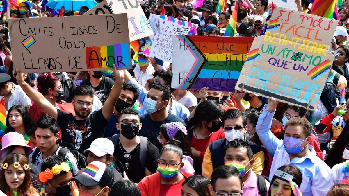 La comunidad LGBTQ+ y sus aliadas y aliados marcharon una vez más para hacerse presentes