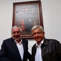López Obrador se reúne con el rector de la UNAM