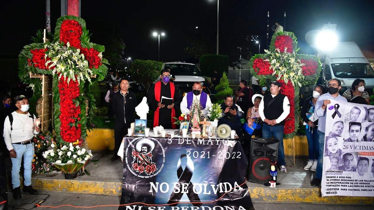 Familiares y conocidos de las víctimas acudieron a la llamada “Zona Cero”