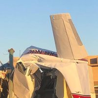 Avioneta cae sobre una casa en Culiacán; cuatro muertos