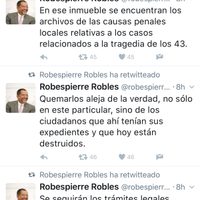 Presidente del TSJ de Guerrero anuncia acción penal contra normalistas por destrozos