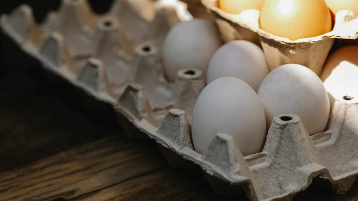 Maples de huevos. Fuente: (Pexels)