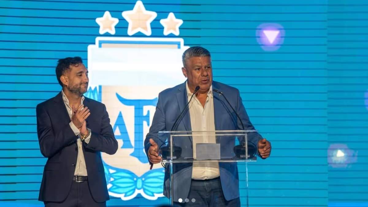 Ariel Vallejo y Claudio "Chiqui" Tapia.
