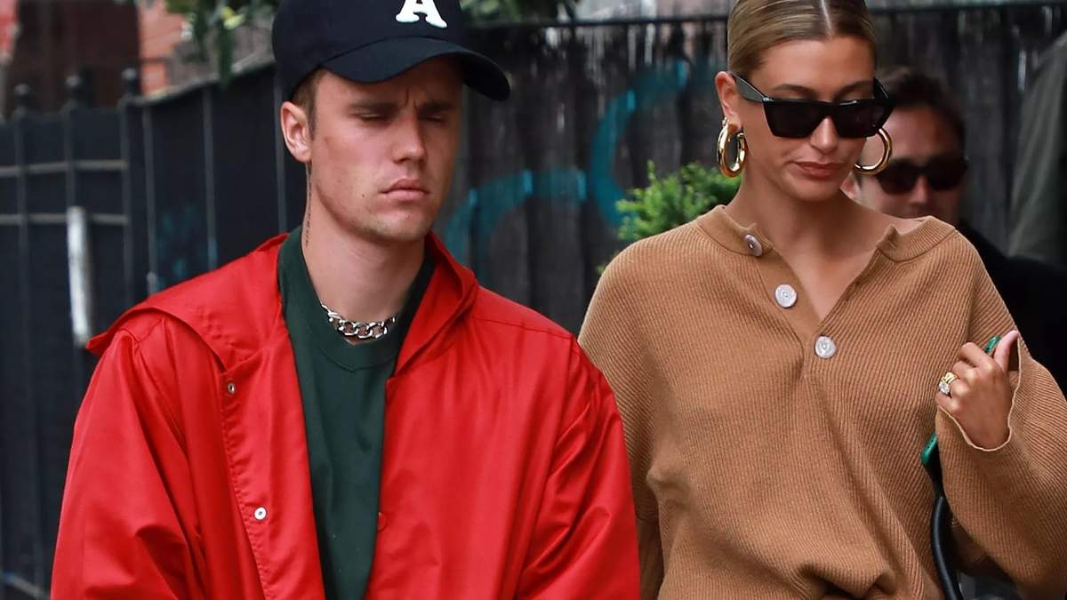 Justin Bieber y Hailey Baldwin. Fuente: (Twitter)