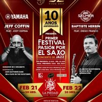 Festival “Pasión por el Saxo”, primera edición con Jeff Coffin y Baptiste Herbin