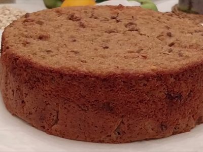 Torta de naranja con avena y nueces: cremosa y tan suave como manteca para tu próximo antojo dulce