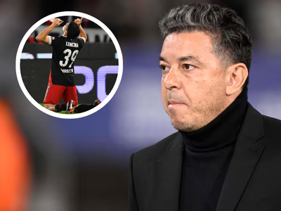 La felicidad de Marcelo Gallardo por el debut goleador de Santiago Lencina en River