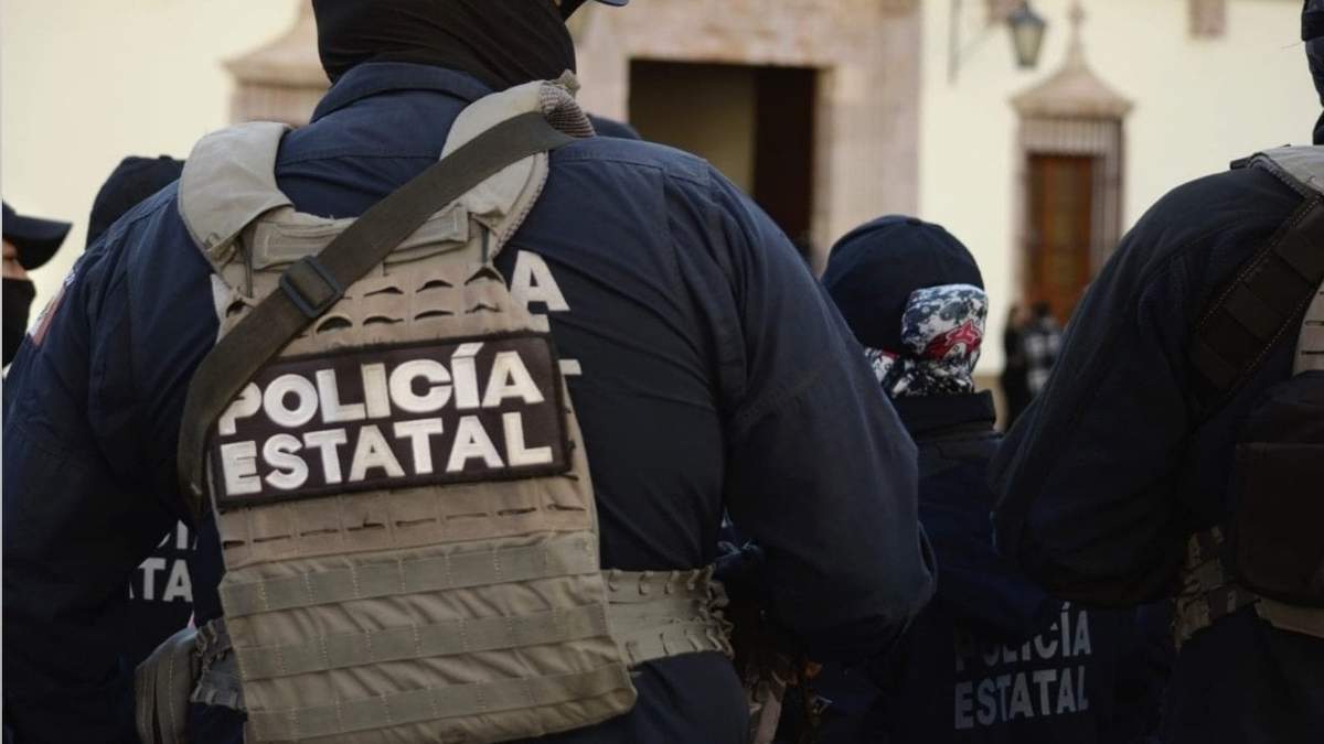Elementos de seguridad vigilan la zona