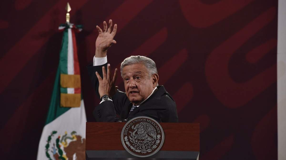El presidente Andrés Manuel López Obrador en la mañanera