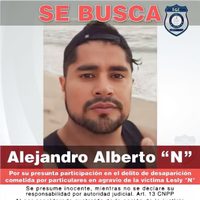 Fiscalía de Morelos busca a Alejandro Alberto, presunto feminicida de Lesly Martínez