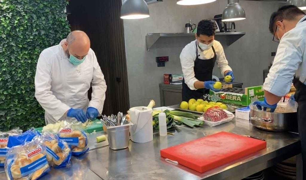 La alta cocina se solidariza. Fuente: (Twitter)